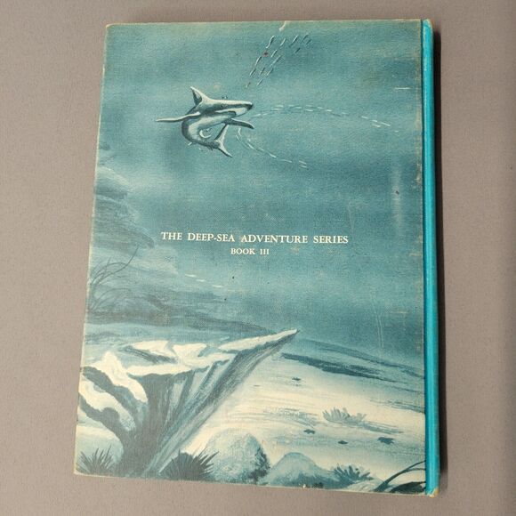 Vintage Submarine Rescue Deep Sea Adventure Series Book 3 Hardcover 1967 - Picture 16 of 16